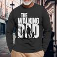 The Walking Dad Papa Papiateratertag Geschenk Langarmshirts Geschenke für alte Männer