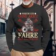 Warum Ich Ohne Akku Fahre Weil Ich Kann Anti Ebike Cyclist Langarmshirts Geschenke für alte Männer