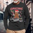 Weihnachtsleckereien I Happy Gingerbread Man Langarmshirts Geschenke für alte Männer