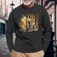 They Not Like Us Saints Long Sleeve T-Shirt Gifts for Old Men