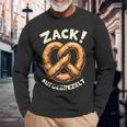 Zack Aufprezelt Humour Oktoberfest Langarmshirts Geschenke für alte Männer