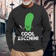 Zucchine Fresche Maglietta a maniche lunghe Regalos para ancianos