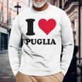 Amo Puglia Maglietta a maniche lunghe Regalos para ancianos