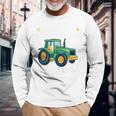 Aus Dem Weg Hier Kommt Ein Krippenkind Tractor Langarmshirts Geschenke für alte Männer