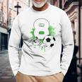 Bambino 8° Compleanno Ragazzo 8 Anni Calciatore Compleanno Calcio Maglietta a maniche lunghe Regalos para ancianos