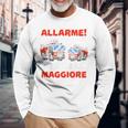 Bambino Allarme Divento Fratello Maggiore Camion De Pompiers Maglietta a maniche lunghe Regalos para ancianos
