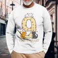 Bambino Compleanno 9 Gatti Gattino Idea Regalo Compleanno Bambini Maglietta a maniche lunghe Regalos para ancianos