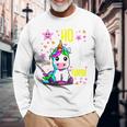 Bambino Ho 5 Anni 5 Compleanno 5 Anni Unicorno Bimba Maglietta a maniche lunghe Regalos para ancianos