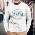 Canada Retro Styleintage Canada Langarmshirts Geschenke für alte Männer