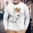 Cane Rhodesian Ridgeback Con Corona Maglietta a maniche lunghe Regalos para ancianos