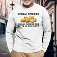 Chilli Cheese Mir Bitte In Den Kopf Langarmshirts Geschenke für alte Männer