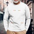 Con Teschio Di Zucchero Del Giorno Dei Morti Dia De Los Muertos Maglia A Manica Maglietta a maniche lunghe Regalos para ancianos