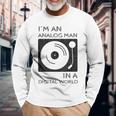 Disco Lp Ininile Retrò Inileintage Maglietta a maniche lunghe Regalos para ancianos
