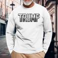 Donald Trump 2024 4 De Julio EeUu Para Partidario De Losotantes De Trump Manga Raglan Camiseta de manga larga Regalos para ancianos