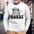 Donna Carino Possum Howdy Cowboy Divertente Retrò Occidentale Possum Amante Con Collo A Maglietta a maniche lunghe Regalos para ancianos