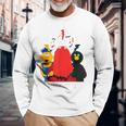 Don't Hug Me I'm Scareds Divertente Dire Sarcasmo Maglietta a maniche lunghe Regalos para ancianos