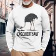 Engelbert Sauf Strauß Engelbert Sauf Work Wear Gray Langarmshirts Geschenke für alte Männer