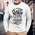 Franz First Name Franz Gray Langarmshirts Geschenke für alte Männer