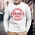 Frase Motivadora Si Puedes Soñarlo Puedes Hacerlo Camiseta de manga larga Regalos para ancianos