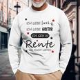 Humour Ich Geh In Rente Langarmshirts Geschenke für alte Männer