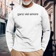 Ganziel Amore 1 Ganziel Liebe German Italian Fun Langarmshirts Geschenke für alte Männer