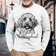 Goldendoodle Dog Langarmshirts Geschenke für alte Männer