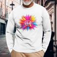 Happy Holi Festival Of Colours Langarmshirts Geschenke für alte Männer