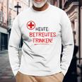 Heute Betreutes Trinken Langarmshirts Geschenke für alte Männer