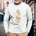 Huntington Beach California Surf Vintage Surfing Surfer Long Sleeve T-Shirt Gifts for Old Men