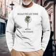 Idea Regalo Reggo Più Gin Tonic Che Persone Maglietta a maniche lunghe Regalos para ancianos
