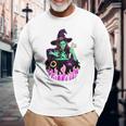 Kamalloween Witch Kamala Harris Halloween Costume Long Sleeve T-Shirt Gifts for Old Men