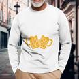 La Cerveza Forjó Este Cuerpo Amantes De Cerveza Manga Larga Camiseta de manga larga Regalos para ancianos
