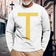 LetteraChipmunk Color Matching Costume Maglietta a maniche lunghe Regalos para ancianos