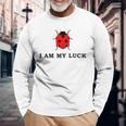 Maglia Coccinella I Am My Luck Maglietta a maniche lunghe Regalos para ancianos