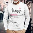 Nonna Loading Neonato Incinta Gravidanza Futur Regalo Maglietta a maniche lunghe Regalos para ancianos