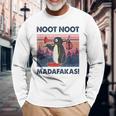 Noot Noot Madafakas Pinguino Maglietta a maniche lunghe Regalos para ancianos
