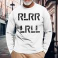 Paradiddle Drum Camicia Drumming Drummer Maglietta a maniche lunghe Regalos para ancianos