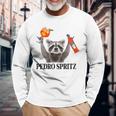 Pedro Spritz X Racoon Aperölchen Spritz Ultras New Langarmshirts Geschenke für alte Männer