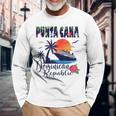 Punta Cana Dominican Republic Souvenir Family Vacation Long Sleeve T-Shirt Gifts for Old Men