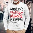 Regalo Fratello MinoreDivertente Frase Simpatica Maglietta a maniche lunghe Regalos para ancianos