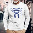 Sailor Costume Sailor Sailor Sailor Langarmshirts Geschenke für alte Männer