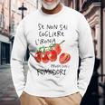 Se Non Sai Cogliere L'ironia Prova Con I Pomodori Maglietta a maniche lunghe Regalos para ancianos