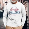 Spain Retro Styleintage Mallorca Langarmshirts Geschenke für alte Männer