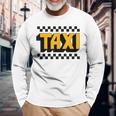 Taxi Taxi Taxi Taxi Cab Driver Taxi Per Uomo Maglietta a maniche lunghe Regalos para ancianos