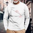 Trova X Divertente Matematica Compito Findx I Found It Maglietta a maniche lunghe Regalos para ancianos