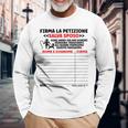 Uomo Petizione Salva Futuro Sposo Divertente Regalo Simpatiche Maglietta a maniche lunghe Regalos para ancianos