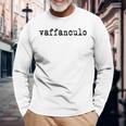 Vaffanculo Camicia Da Uomo Donna Idea Regalo Italiana Americana Maglietta a maniche lunghe Regalos para ancianos