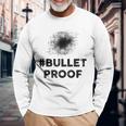 Vintage Bullet Proof Cybertrucksetro Rotto Maglietta a maniche lunghe Regalos para ancianos