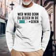 Wer Wird Denn Da Gleich In Die Luft Gehen X Mint Liqueur Mint Langarmshirts Geschenke für alte Männer