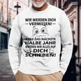 Zum Farewell Glückwunsch Zu Deiner Flucht Employee Gray S Langarmshirts Geschenke für alte Männer